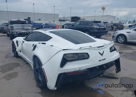 2019 Chevrolet Corvette Zr1 z USA, uszkodzony, nr VIN 1G1Y52D97K5801838